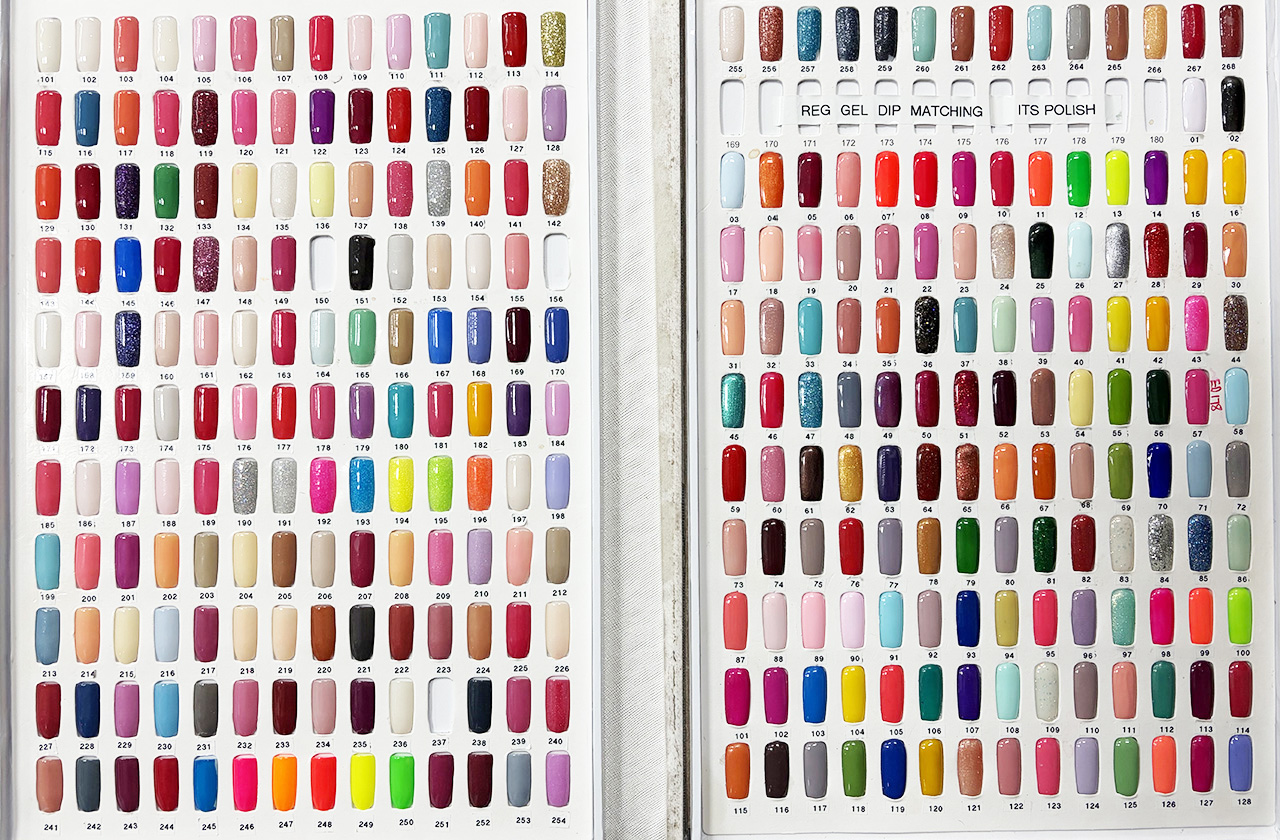 Nail Color Palette - ED